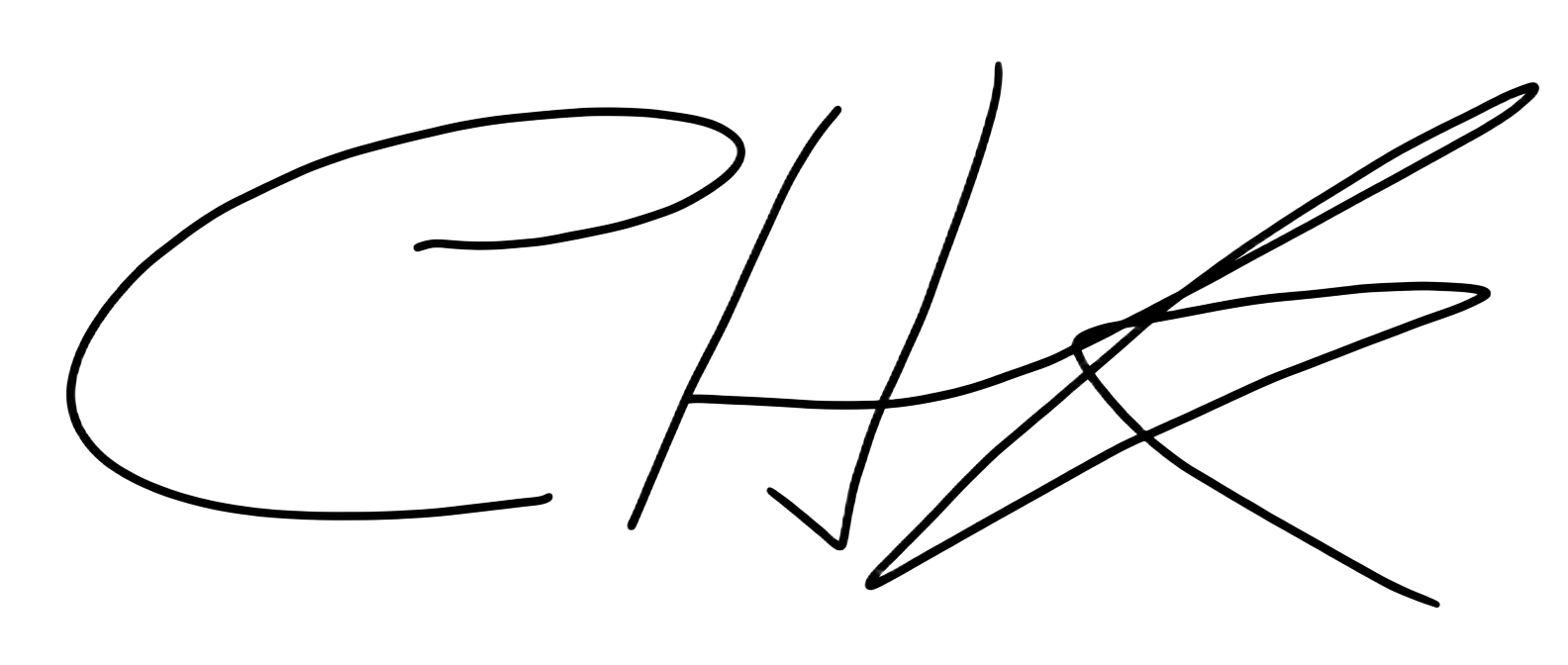 Charlie Hushek signature