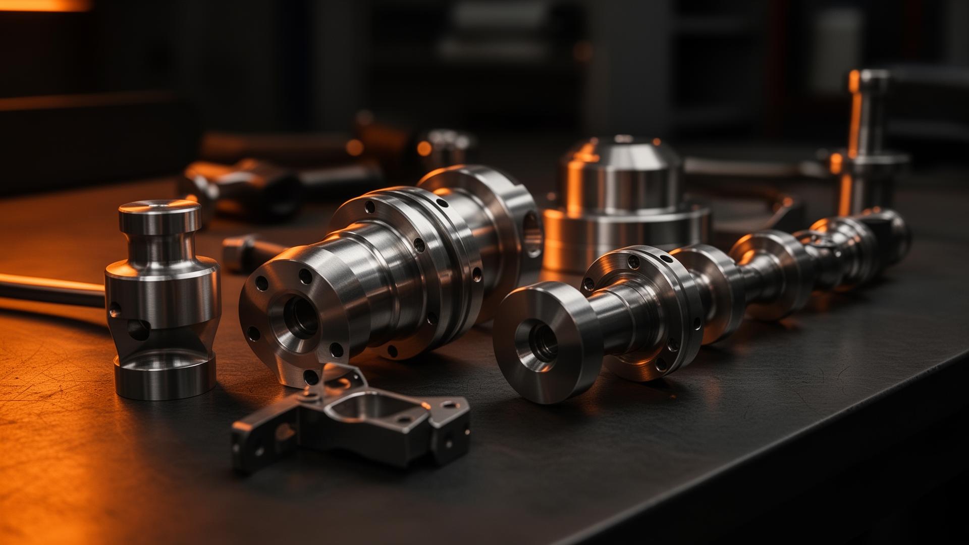 Machined parts